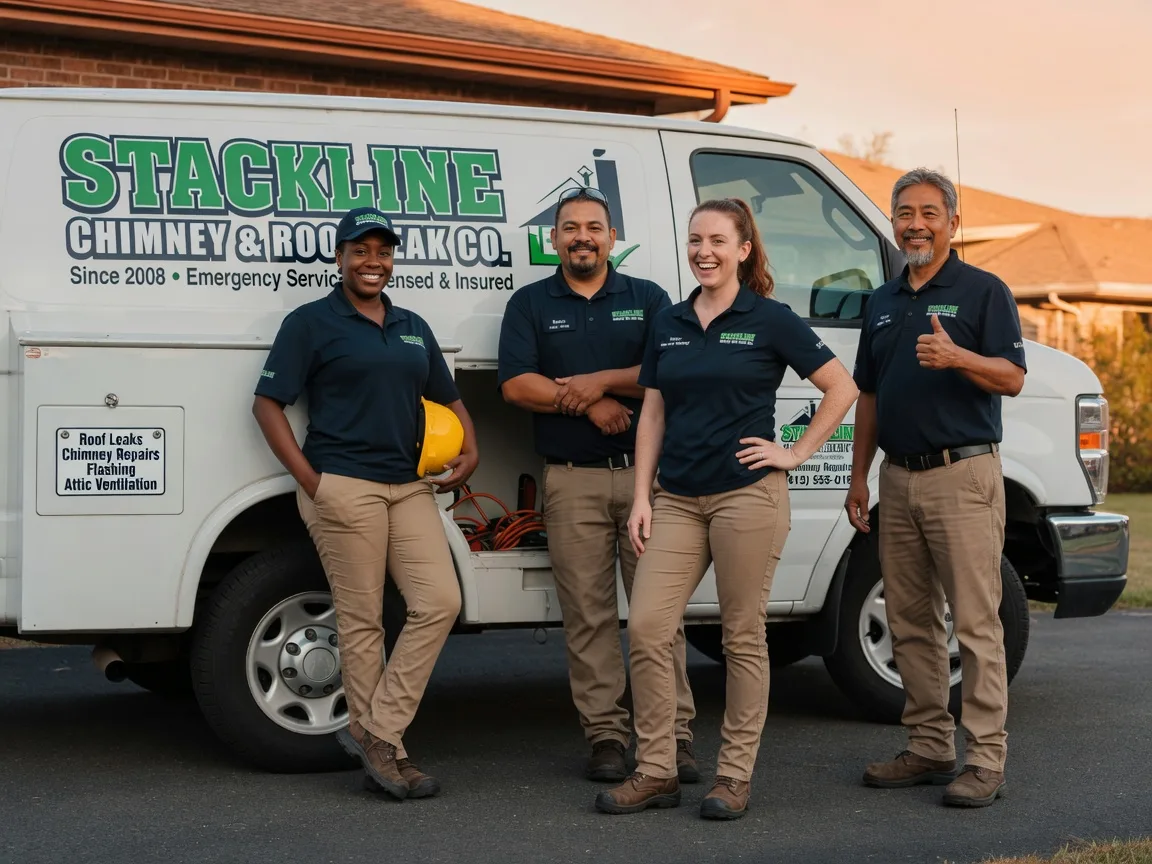 Chimney flashing repair company in Powellton, WV